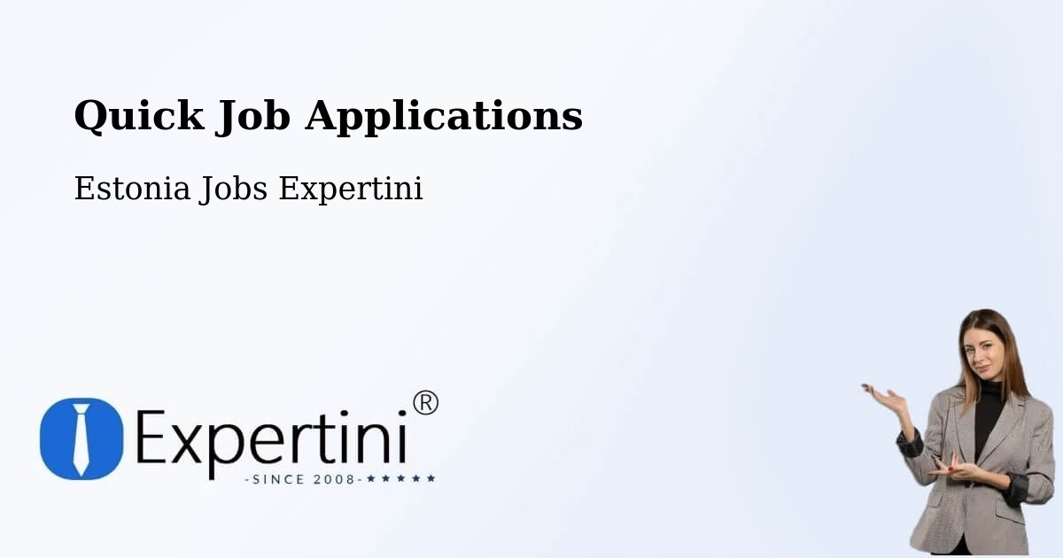 Quick Apply Feature – Kehra - Estonia Jobs Expertini