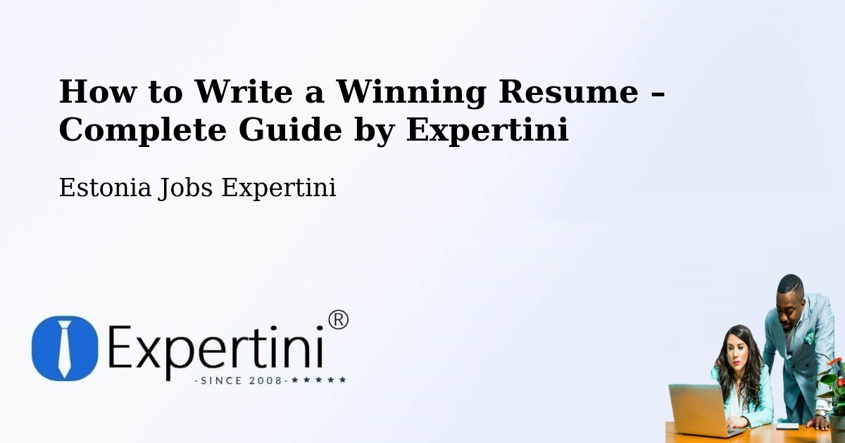 Resume Writing Guide for Job Seekers – Kehra - Kehra, Estonia Jobs Expertini